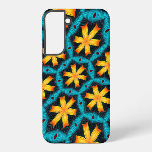 Coque Samsung Galaxy Motif de fleurs abstraites mignonnes