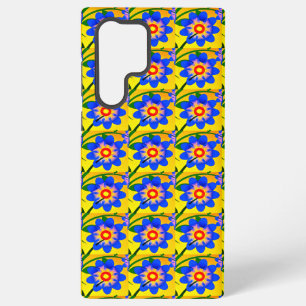 Coque Samsung Galaxy Motif de fleurs abstraites mignonnes