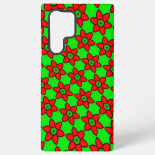 Coque Samsung Galaxy Motif de fleurs abstraites mignonnes