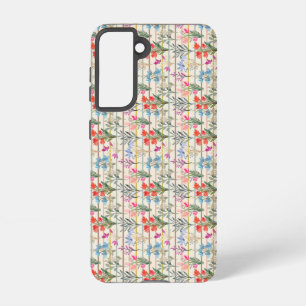 Coque Samsung Galaxy Motif de fleurs d'aquarelle moderne