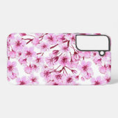 Coque Samsung Galaxy Motif de fleurs de cerisiers (Verso Horizontal)