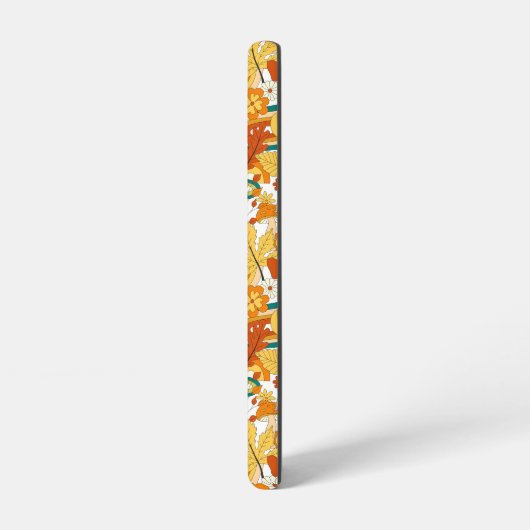 Coque Samsung Galaxy Motif de fleurs de champignons Super rétro (Côté gauche)