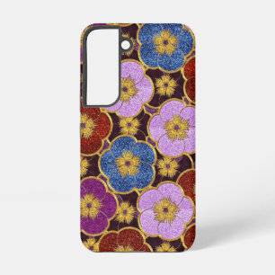 Coque Samsung Galaxy Motif de fleurs multicolores