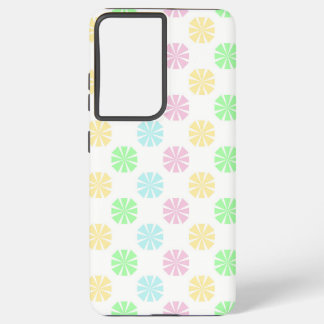 Coque Samsung Galaxy Motif de fleurs pastel coloré