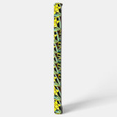 Coque Samsung Galaxy Motif de fleurs précieuses jaunes (Côté gauche)