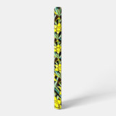 Coque Samsung Galaxy Motif de fleurs précieuses jaunes (Côté gauche)