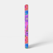 Coque Samsung Galaxy Motif de fleurs roses (Côté gauche)