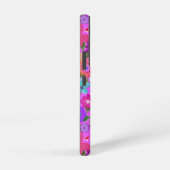 Coque Samsung Galaxy Motif de fleurs roses (Côté droit)