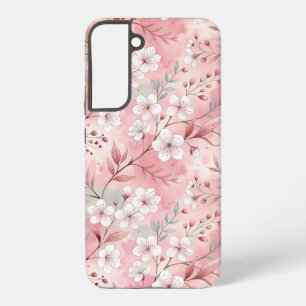Coque Samsung Galaxy Motif de fleurs Sakura rose
