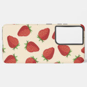 Coque Samsung Galaxy Motif de fraises (Côté gauche)