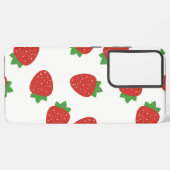 Coque Samsung Galaxy Motif de fraises (Côté gauche)