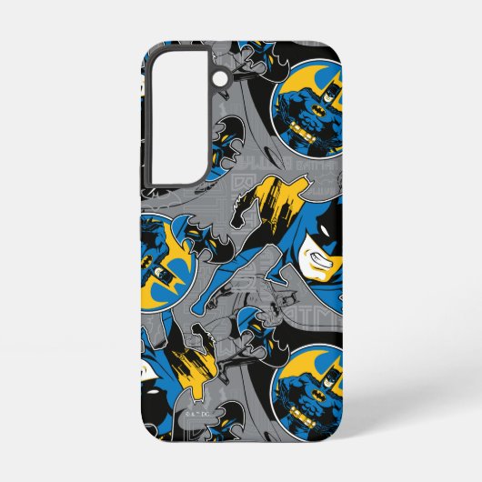 Coque Samsung Galaxy Motif de lancer à fond Batman (Verso)