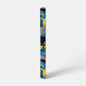 Coque Samsung Galaxy Motif de lancer à fond Batman (Côté gauche)