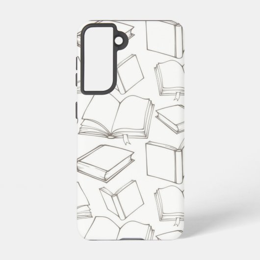 Coque Samsung Galaxy Motif de livre (Verso)