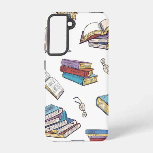 Coque Samsung Galaxy Motif de livre (Verso)