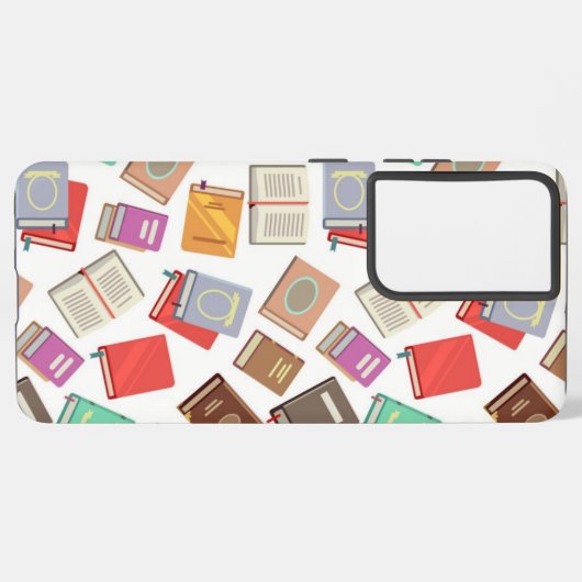 Coque Samsung Galaxy Motif de livre (Côté gauche)