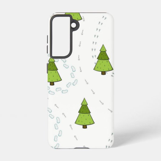 Coque Samsung Galaxy Motif de Noël (Verso)