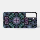 Coque Samsung Galaxy Motif de perles brodées (Verso Horizontal)
