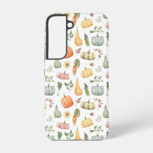 Coque Samsung Galaxy Motif de récolte d'automne à l'aquarelle