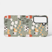 Coque Samsung Galaxy Motif de scène de ferme mignonne (Verso Horizontal)