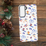 Coque Samsung Galaxy Motif de snowboard de Kirkwood Mountain California<br><div class="desc">Un drôle de motif de ski hivernal pour la station de ski Kirkwood Mountain en Californie,  États-Unis. Amérique du Nord. Idée cadeau idéale pour les amateurs de sports d'hiver : ski,  snowboard,  freestyle,  ski de fond,  saut à ski.</div>
