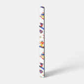 Coque Samsung Galaxy Motif de snowboard de Sunday River Maine (Côté gauche)