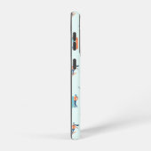 Coque Samsung Galaxy Motif de sports d'hiver (Côté droit)