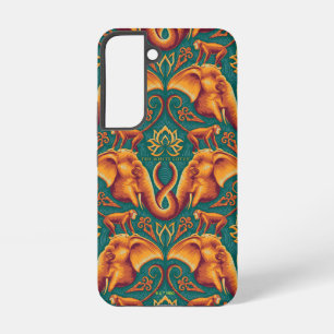 Coque Samsung Galaxy Motif de tapisserie Safari Exotique - The White Lo