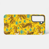 Coque Samsung Galaxy Motif de tigre d'or asiatique (Verso Horizontal)
