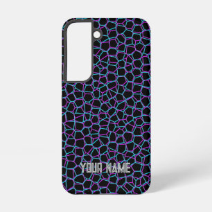 Coque Samsung Galaxy Motif de treillis aléatoire - Téléphone