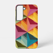 Coque Samsung Galaxy Motif de triangle géométrique gras (Verso)