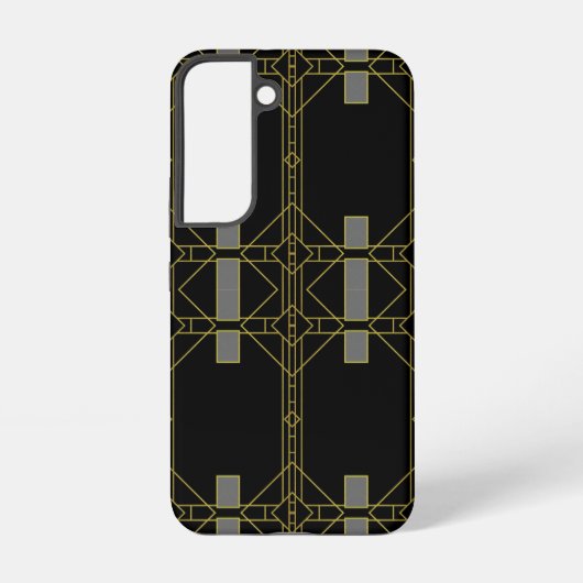 Coque Samsung Galaxy Motif Déco géométrique (Verso)