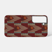 Coque Samsung Galaxy Motif Décor Avec Fleur Et Flèche (Verso Horizontal)