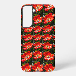 Coque Samsung Galaxy Motif des Tulipes rouges