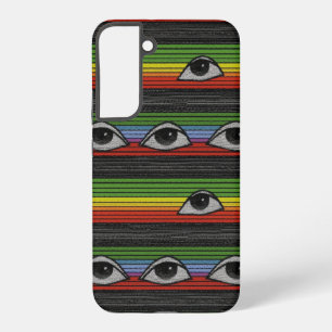 Coque Samsung Galaxy Motif des yeux psychédéliques