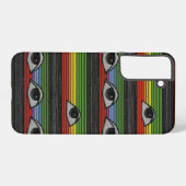 Coque Samsung Galaxy Motif des yeux psychédéliques (Verso Horizontal)
