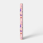 Coque Samsung Galaxy Motif d'Halloween mou et rose (Côté gauche)