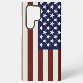 Coque Samsung Galaxy MOTIF du drapeau américain (Verso)
