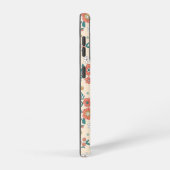 Coque Samsung Galaxy Motif du jardin de fleurs de corail (Côté droit)