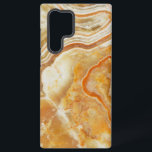 Coque Samsung Galaxy Motif en marbre Brown clair<br><div class="desc">Image de la pierre de marbre réaliste aux tons beige clair et marron motif.</div>