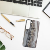 Coque Samsung Galaxy Motif en pierre de taille Dendritic Agate