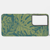 Coque Samsung Galaxy motif feuille (Côté gauche)