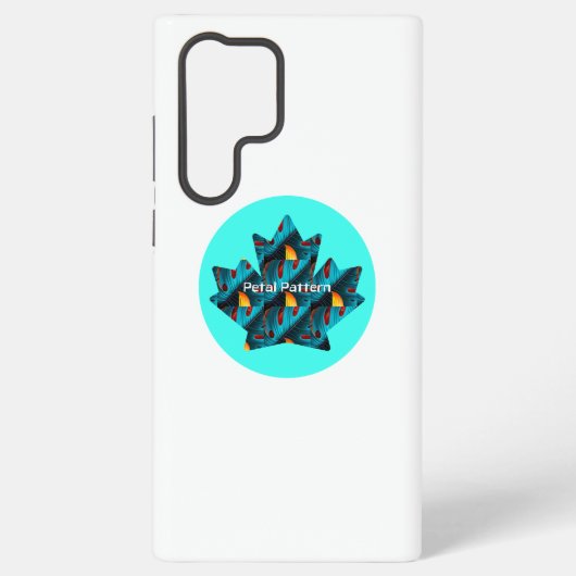 Coque Samsung Galaxy Motif feuille de palme verte (Verso)