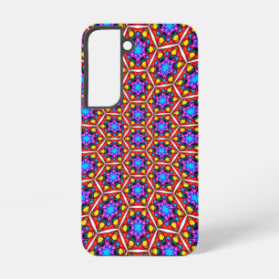 Coque Samsung Galaxy Motif floral abstrait élégant