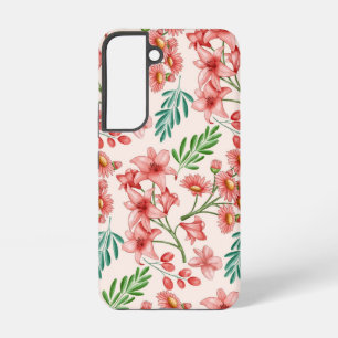 Coque Samsung Galaxy Motif floral aquarelle peint à la main-54098