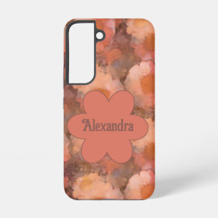 Coque Samsung Galaxy Motif floral de marguerite à l'aquarelle rustique