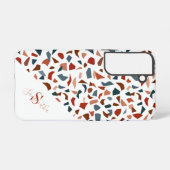 Coque Samsung Galaxy Motif géométrique Monogramme moderne (Verso Horizontal)
