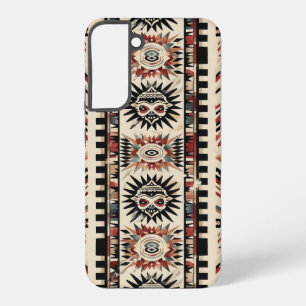 Coque Samsung Galaxy Motif géométrique tribal aztèque