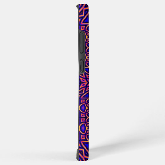 Coque Samsung Galaxy Motif Kaleidoscope Classé Rétro (Côté droit)