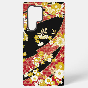 Coque Samsung Galaxy Motif kimono mélange floral